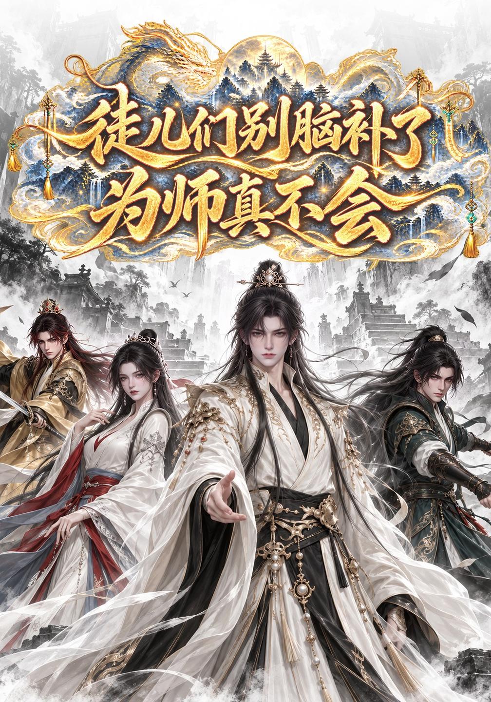 徒儿们别脑补了，为师真不会封面
